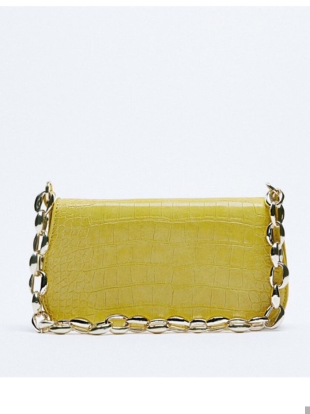 Zara Green Chain Bag